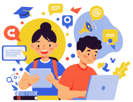Estudiantes con Actividades Digitales Interactivas